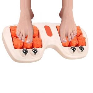 Rouleau de Massage Pied, Portable Double Pieds Massage Rouleau,Masseur D'acupression 3 en 1, Pour D&eacute;tente Et R&eacute;cup&eacute;ration Coureurs,Fasciite plantaire S&eacute;niors &Agrave; Domicile Et En Voyage (Orange) (HORGA STORE S.R.L., neuf)
