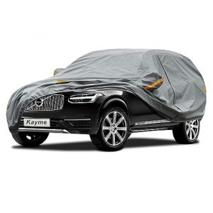 Kayme B&acirc;che Voiture &Eacute;tanche Respirante Compatible avec Volvo XC90 (2015-2025), Poids Lourd Housse de Protection Voiture Ext&eacute;rieur, Contre Pluie Soleil Poussi&egrave;re avec Doublure en Coton. (kayme car covers shop, neuf)