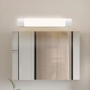 IMVSINCERE 6W Applique Salle de Bain Avec Interrupteur,IP44 43CM lumiere avec prise,4000K 500LM Applique Led Salle de Bain avec prise de rasoir (IMVSINCERE, neuf)