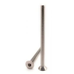 Vis M6x80 mm T&ecirc;te Frais&eacute;e BTR en acier INOX A2 | &Oslash; 6x80 mm - M6 x 80mm | Vis FHC &agrave; 6 pans creux (cl&eacute; allen) ISO 10642 / DIN 7991 | Vis inoxydable A2 (V2A/304) : LOT DE 20 Pcs - Premium Fixation (ProRaje Sarl, neuf)