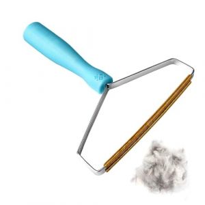 Brosse Anti Poils Animaux, Rasoir Anti Bouloche Manuel, Rasoir Anti Bouloche, Pécial Brosse Poil Chat et Brosse Poil Chien pour Tapis, Arbres à Chat et Paniers, Portable Lint Remover (WANGNA STORE, neuf)
