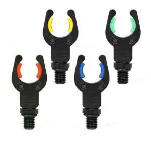 4 pi&egrave;ces Supports de canne pour p&ecirc;che &agrave; la carpe pour Rod Pod Support de canne Accessoires carpe Noir (Hirisi Fishing Tackle, neuf)