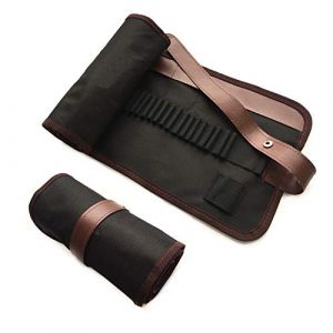 Sac a Crayon de Toile, DOITEM 72 Trous Pochette pour Crayons, Trousse de Crayons de Couleurs Sac Multi-usages (Crayons non Inclus) (MicButty, neuf)