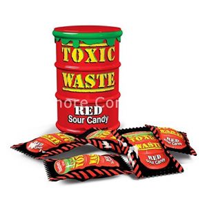 Tambour rouge pour déchets toxiques (Candyspot NL, neuf)