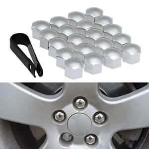 Voiture Cache-écrous De Roue Pour Peugeot 3008 208 308 508 408 2008 307 4008, Capuchons Ecrou Bouchons Protecteurs D'éCrou Couvre Couverture De Jante Vis Enjoliveur avec Outil Demontage (JingxinSnowStore, neuf)