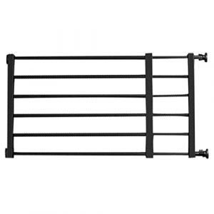 Barrières pour animaux de compagnie – Système de barrière en acier, barrière canine pour escaliers | Enclos pour animaux de compagnie, barrière extensible pour chien, barrière d'escalier extensible po (qihmy, neuf)