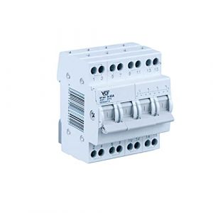 VCX SF463-4P Générateur de réseau à commutation modulaire 1-0-2, interrupteur de commande, inverseur de source d'alimentation, 63 A/400 V, contrôle de circuit IP20 (in_vesto, neuf)