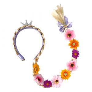 Perruques pour tout-petits, perruque bandeau | Positre à coiffure de princesse longues,Style long Sold Spin Friendly Reclay Cosplay Party Toys for Kids Children Children (guichuang1120us, neuf)