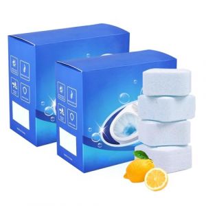 Produit WC, 2025 Nouveau Nettoyant WC, Desodorisant WC Efficace, Nettoyant Toilette, Energy Poudre D&eacute;tartrante Total Hygiene System (2, Le bleu) (qiangyuan99, neuf)