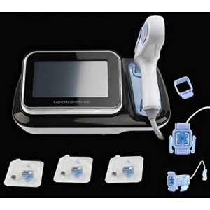 Appareil professionnel de m&eacute;soth&eacute;rapie RF - Machine de beaut&eacute; &agrave; photon micro-cristal avec &eacute;cran LED - Luminoth&eacute;rapie 3 couleurs - Syst&egrave;me de traitement du visage m&eacute;soth&eacute;rapie m&eacute;soth&eacute;rapie sans (Temzy, neuf)