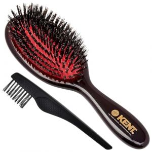 Kent - Classic Shine - Brosse à cheveux - Pneumatique à poils - Noir - Petite taille (Retail Crew, neuf)