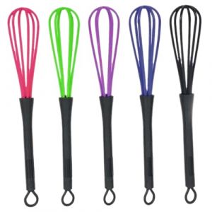 Couleur de cheveux fouet 5pcs 7 x 1 mini-couleur Mini fouet pour la teinture capillaire m&eacute;langeant la coiffure en plastique l&eacute;ger Dye petite pour la maison, le coiffeur et la cuisine.. (Xoulovepe, neuf)