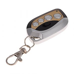 Duplicateur de T&eacute;l&eacute;commande sans Fil,T&eacute;l&eacute;commande Portail Copie,433 92MHz Clonage &Eacute;lectrique Clonage Universel Duplicateur Cl&eacute; Fob pour Porte de Garage (Or) (Yulinnet, neuf)