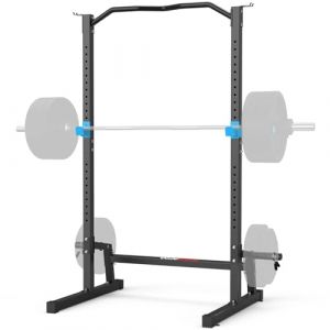 WINNOW squat rack cage de force hautement mobilisable avec barre de traction, multifonction Home gym Power Tower entraînement en force squat grill barbecue (ATJ Online, neuf)