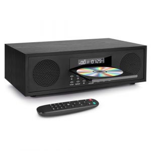Cha&icirc;ne HiFi St&eacute;r&eacute;o CD, Micro Cha&icirc;ne Hi-FI Bluetooth Radio FM, Entr&eacute;e Auxiliaire 3.5mm, Lecture USB, Prise Casque Arri&egrave;re, Mini Cha&icirc;ne Hi-FI 2x20W, Syst&egrave;mes St&eacute;r&eacute;o, Lecteur CD MP3 avec Sortie Audio (Zhanjie EU, neuf)
