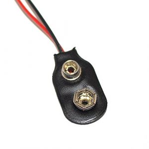 Connecteur clip pression en I pour pile 9V (2) (SPC-BOUTIQUE, neuf)