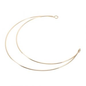 minkissy Bandeau Halo De Notre-dame Casque De Déesse Couronne De Lune Bandeau De Déesse Reine D'or Casque D'ange Coiffure De Mariée De Mariage Couronne De Mariée Matériel En Laiton Golden (Prettbeauty, neuf)