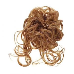 BIUDECO Postiche Chignon Naturel Volumineux Extension Faux Cheveux pour Queue de Cheval Cerceau Élastique Effet Chignon Désordonné Confortable et Durable (Cosenlong, neuf)