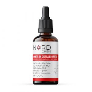5-Amino-1mq (NNMTi) dans l'eau distilled. 30 mL, 150mg/mL (3) (NordChem, neuf)
