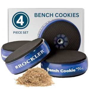 Rockler Cookies Plus Work Bench Cookies Plus Work Grippers (lot de 4) – Rockler Bench Cookies Protection des pièces contre les rayures et les débris de table – Kit de travail du bois pour la plupart (DeepSea Store, neuf)