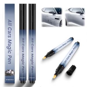 Luylmo Stylo Peinture Voiture, Stylos Anti Rayure Voiture, Anti Rayures Voitures Carrosserie Stylo pour la R&eacute;paration des Rayures Sur la Peinture Automobile,Compatible Toutes Couleurs De(2PCS) (Luylmo, neuf)