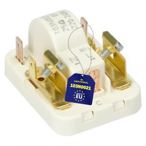 Relais de Protection du Moteur Compresseur pour Refrigerateur 103N0021 pour Danfoss - FABRIQUÉ EN EUROPE - Garantie de 10 Ans - MONTERAL (MONTERAL, neuf)