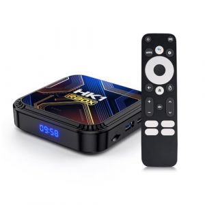 Android 13.0 TV Box, 4GB RAM 32GB ROM RK3528 Quad-Core 64bit Cortex-A53, 2025 Bo&icirc;tier Smart TV, Support 2.4/5.0GHz Dual-Band WiFi BT4.0 3D 4K 10/100M HDR10 Ethernet USB 3.0/2.0 (HUA QIAN, neuf)