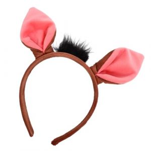 NULYLU Serrage-t&ecirc;te Oreilles De Phacoch&egrave;re Serrage-t&ecirc;te Oreilles De Cochon Serrage-t&ecirc;te Mignon Serrage-t&ecirc;te D&eacute;coratif Accessoires Cheveux Gar&ccedil;on Et Filles F&ecirc;te Carnaval Cosplay (Kopouy, neuf)