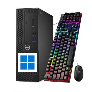 Dell OptiPlex 3050 SFF - PC de Bureau Intel Core i5-7500 | 8 Go RAM | SSD 256 Go | HDMi Windows 11 Pro (reconditionné) (TOM CHARCHAR, neuf)