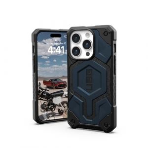 URBAN ARMOR GEAR UAG Coque Compatible avec iPhone 15 Pro 6,1", Monarch Pro Mallard Aimant int&eacute;gr&eacute; Compatible avec Chargeur MagSafe, Coque de Protection Robuste de qualit&eacute; Militaire r&eacute;sistante aux (Jolly Mobile FR, neuf)