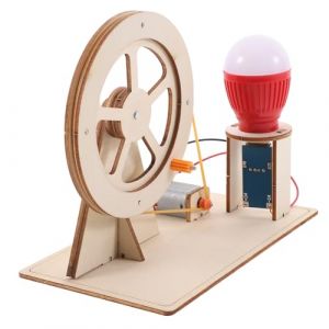 SUPVOX G&eacute;n&eacute;rateur Manuel Bois Kit Scientifique &Eacute;ducatif Construction Magn&eacute;tique pour Gar&ccedil;on Fille Apprentissage M&eacute;canique DIY &Eacute;lectrique Gar&ccedil;on Fille Couleur Al&eacute;atoire Couleur Al&eacute;atoire (DALIYSU, neuf)