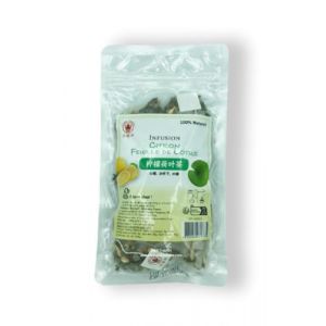 Fine Tonic Infusion - Pomme Hibiscus, Citron Feuille de Lotus, Vitalit&eacute; 4 Tr&eacute;sors, 8 Tr&eacute;sors, 15 x 10g/Sac, M&ucirc;re Rose Jujube GojiNoir 15 x 8g/Sac (1 sac, Citron Feuille Lotus) (Bo Time - Direct Fabricant, neuf)