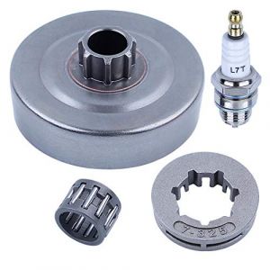 .325 "7 Dents Chaîne Conduire Tambour d'embrayage Pignon Roulement à Aiguilles Kit pour Stihl MS170 MS180 MS210 MS230 MS250 023 025 018 Tronçonneuse (Adefol Store, neuf)