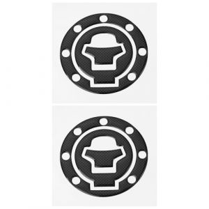 YINETTECH Lot de 2 Autocollants pour Bouchon de R&eacute;servoir de Moto Compatible avec Suzuki Bandit GSF1200 GSF600 GSF400 GSF250 (E-NETTECH, neuf)