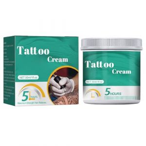Crème de Soin pour Tatouage,Tattoo Butter Tatouage Crème,Tattoo Balm Crème de soin pour tatouage,Naturelle Crème Cicatrisante Tattoo pour Tatouages Anciens Nouveaux 1PC (KENdouSHOP, neuf)