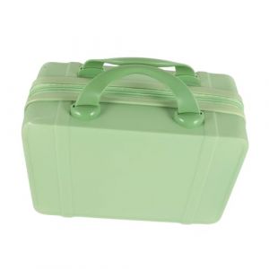 Mipcase Trousse De Maquillage Voyage Petite Valise Rigide Pour Cosm&eacute;tiques Organisateur De Toilette De Voyage Sac &agrave; Main Vintage Pour Femme (andy wang, neuf)