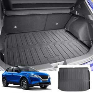 CDEFG Compatible avec Nissan Qashqai J12 e-Power 2022-2024 2025 Tapis de Coffre Bac de Coffre Protection Plancher Résistant Rayures Plateau Trunk Tray Mat Voiture Qashqai J12 Accessoires (C D E F G, neuf)