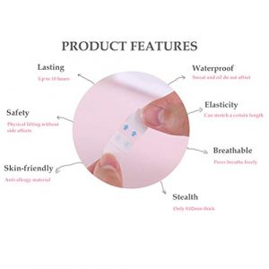 Yinhing Face Lift V Line Autocollants Maquillage Face Face Chin Toues de Soul&egrave;vement des Bandes Minces pour Minceur (Couleur assortie) (Antilog, neuf)