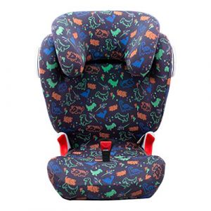 JYOKO Kids Housse pour Siège Auto Compatible avec Romer Kidfix II XP Sict (avec Oeil, Happy Dino) (JYOKO, neuf)
