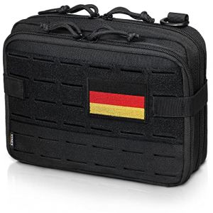 WYNEX Poche Molle Tactique Sac &agrave; Outils Militaire Ifak Poche Admin Molle Trousse Secours Vide Poche Suppl&eacute;mentaire du Sac &agrave; Dos Multifonction Pochette de Rangement Tactique pour Munition/Chargeur (Wynex-EU, neuf)