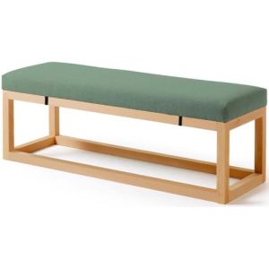 Hoowarm Coussin d'assise pour Banc de Jardin 5cm d'épaisseur Coussin de Banc 80x40/110x40/120x40/140x40/120x50cm Coussin Banquette Antidérapant Amovible pour Exterieur Interieur Meuble(I,150x40x5cm) (AlienGi, neuf)
