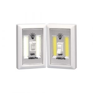 Led &agrave; Piles Veilleuses, Cob Led sans Fil Interrupteur Lumi&egrave;re,sous Armoire, &Eacute;tag&egrave;re, Placard, Veilleuse & Cuisine Rv & Bateau &hellip; - Old-2pack (Garden_Mile, neuf)