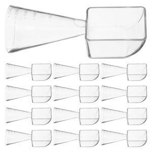 Gogogmee 20 Pi&egrave;ces Lot de 20 set de Cuill&egrave;res Doseuses en Plastique Multifonctions 15,9 G Graduation, Cuill&egrave;res Doseuses &agrave; Poudre pour Masques Faciaux et P&acirc;tisserie, Outil Pr&eacute;cis pour Soins (Xiaanmall, neuf)