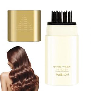 Brosse de couverture de cheveux gris de la teinture de cheveux | Racines de coloration temporaire et barbe | Applicateur imperm&eacute;able de 10 ml, professionnel de l'homme pour hommes (jingcangche, neuf)