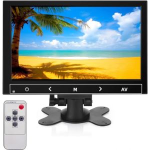 AISHICHEN Mini Moniteur 7", écran Raspberry Pi 1024x600, écran IPS avec HDMI USB VGA AV BNC - Moniteur Portable pour Bureau/Magasin/Ordinateur, TV Boxs (7-1024x600P) (AiSiCH, neuf)