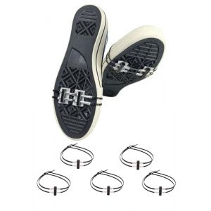 GDYS Pince &agrave; &eacute;tincelles pour Frein &agrave; Pied de Bicyclette, Semelle de Moto, Planche &agrave; roulettes, &eacute;olienne, etc. (Pack de Cinq) (Crown Tias trade, neuf)