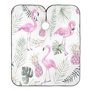 Flamant Rose Tropical Blouse Coiffeur Anti-Taches Cape De Coupe Accessoires Robe De Coiffure Pour Barbiers Salon Barber 140X168Cm (guangzhouhongchenmaoyishanghanggerenduzi, neuf)