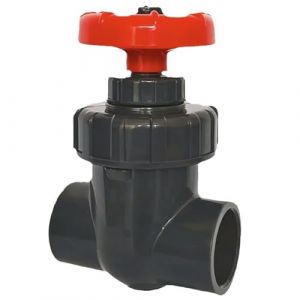 Vanne &Agrave; Guillotine en UPVC - 25 mm/32 mm/40 mm | Contr&ocirc;le Pr&eacute;cis du D&eacute;bit | Vanne d'eau en PVC for L'irrigation De Jardin, Les Aquariums Et L'hydroponie(Gray,Inner Diameter 25mm) (yuyanbaihuod, neuf)