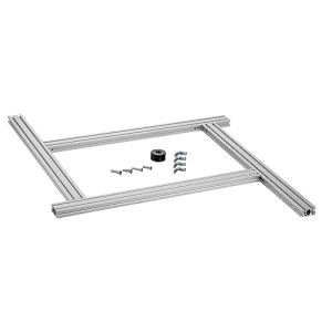 Ottertools – Gabarit de fraisage Basic-Line pour découpes rectangulaires à la défonceuse – réglable (1000 mm x 500 mm) (Turmberg3D, neuf)