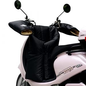 Universel Scooter Tablier Couvre Jambe avec Gants de Guidon Protection Couverture Jambes Kit De Protection De La Jambe et Main Housse de Voiture Electrique &Eacute;paisse Chaude Coupe-Vent et Pluie Etanche (ITODAUK, neuf)